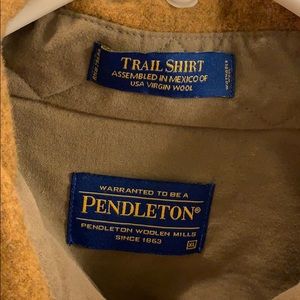 Pendleton wooo button up